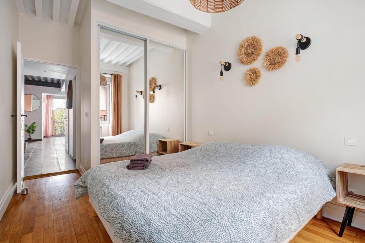 Lyon Cite- Appartement Vue Rhone Terrasse-Caluire Екстер'єр фото