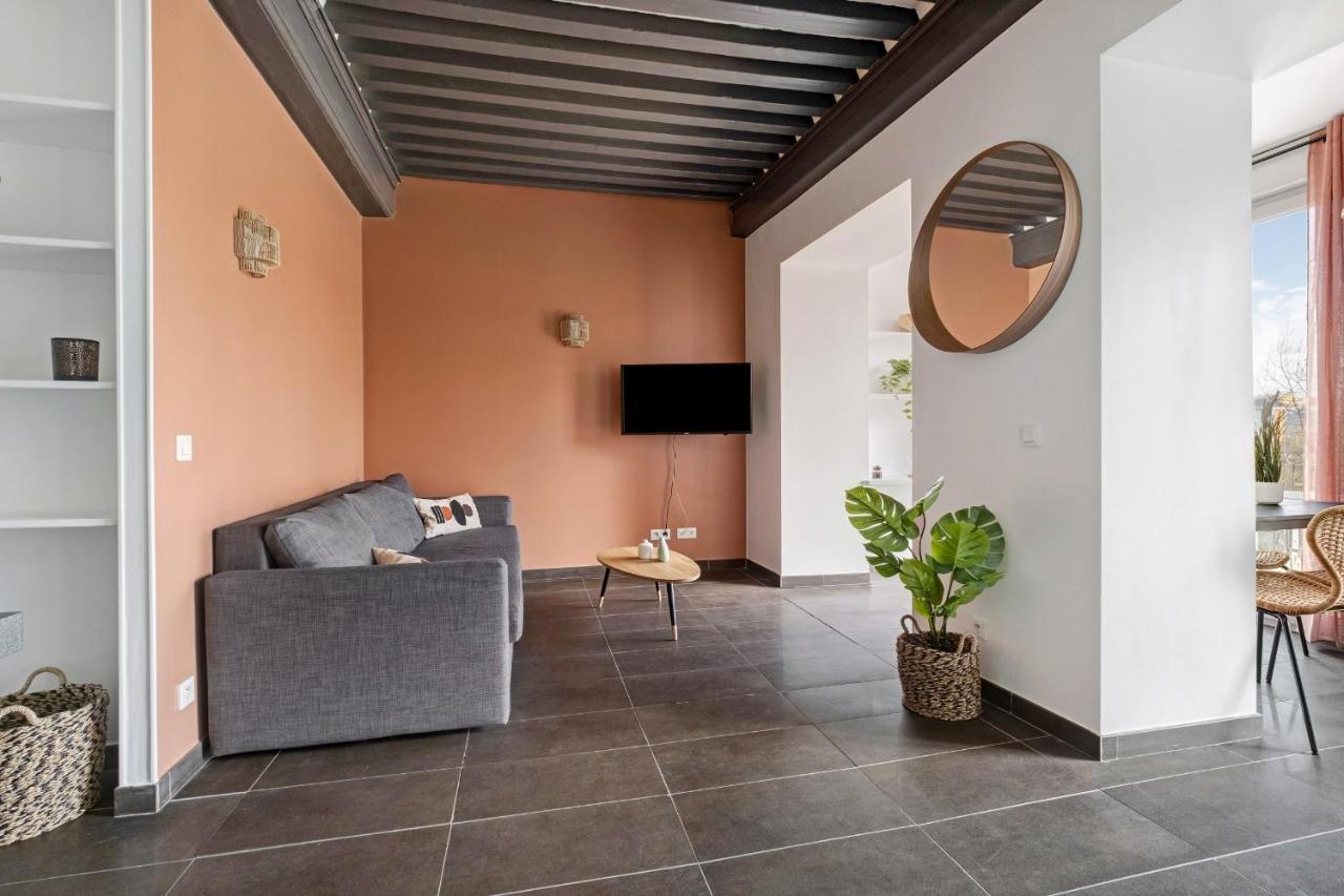 Lyon Cite- Appartement Vue Rhone Terrasse-Caluire Екстер'єр фото